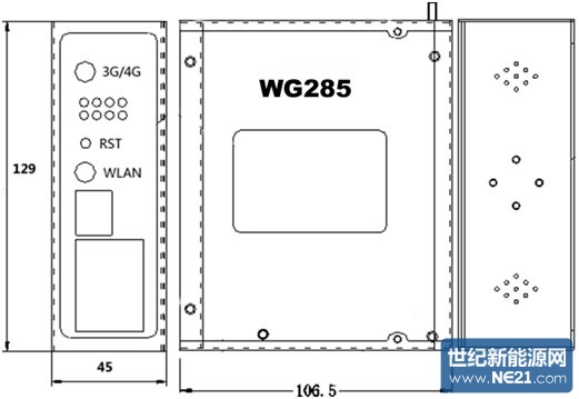 5口安裝尺寸圖