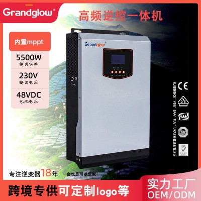 光伏太陽能逆變器5.5kw離網逆變一體機內置mppt控制器